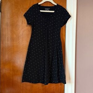 Dress with White Dots
